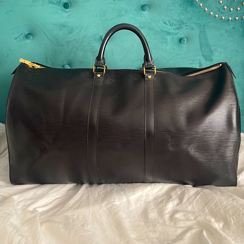 Vintage Louis Vuitton Epi Leather Keepall 55